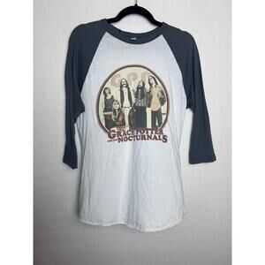 Grace Potter and the Nocturnals Crewneck 3/4 Sleeve Shirt Women's Size Medium